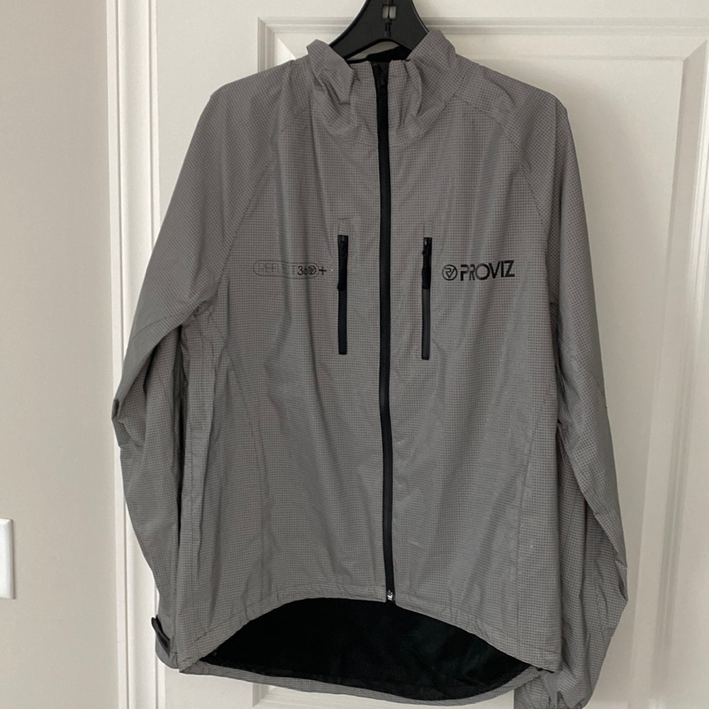 Proviz Reflect360+ Fully Reflective Enhanced Waterproof Cycling Jacket